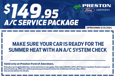 A/C Service Package